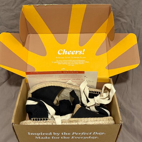 Soludos Lauren Espadrilles women's size 7.5 - like new - Picture 6 of 6